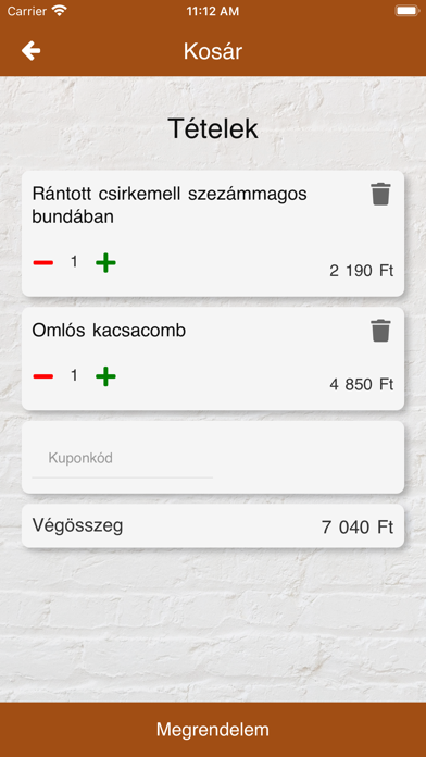 Propeller házhozszállítás Screenshot
