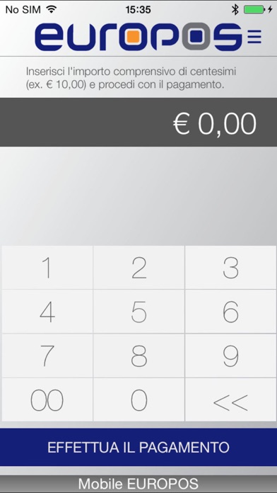 Mobile EUROPOS Screenshot