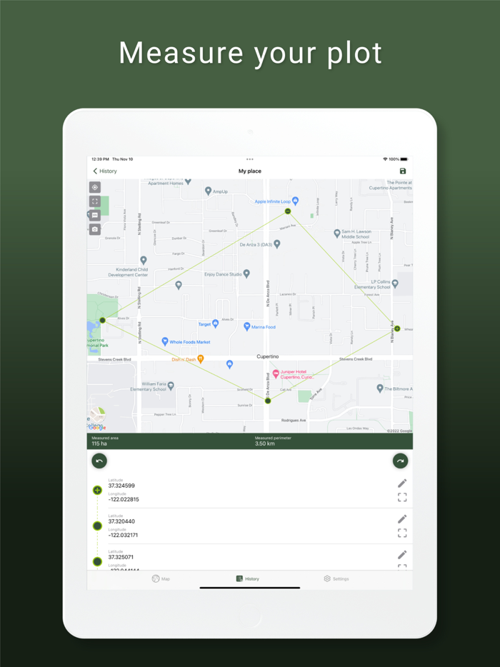 My GPS Area Calculator
