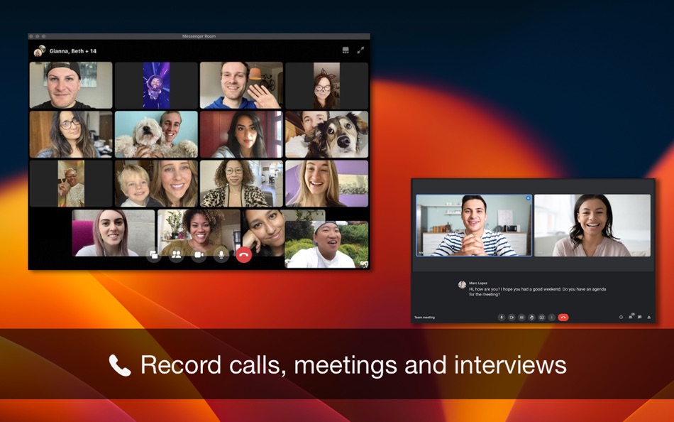 Call Recorder - Save meetings - 1.8.0 - (macOS)