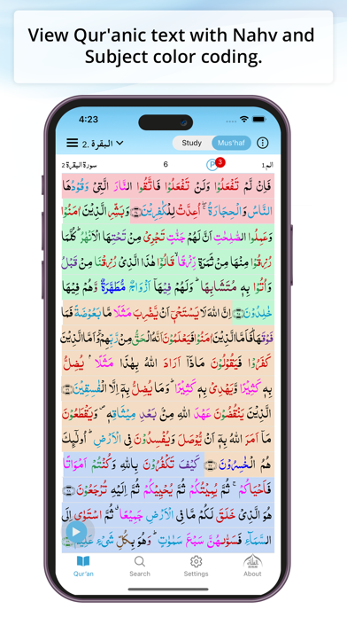 EZQuran Study (Quran Grammar) Screenshot