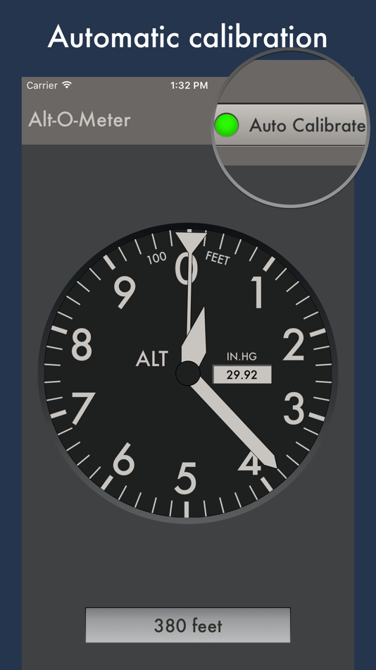 #2. Alt-O-Meter (iOS) 由: Joshua Hinman
