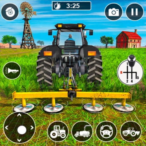 Tractor Driving Farming Games