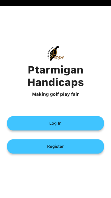 Ptarmigan Course Handicap Screenshot