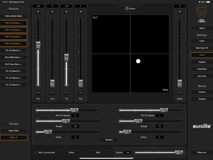 Light Captain - DMX Controller