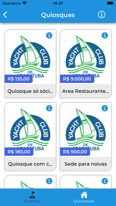Yacht Clube Araçatuba Screenshot