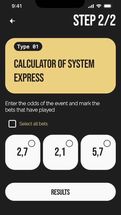 MyBookie - Strategy Analyzer Screenshot