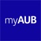 The myAUB app offers a mobile-centric view of the desktop portal site - presenting the same tiles and data, for a consistent user experience