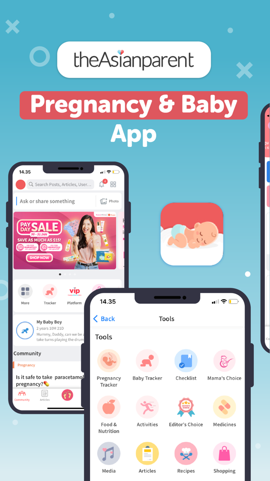 #1. Asianparent: Pregnancy + Baby (iOS) 由: Tickled Media Pte Ltd