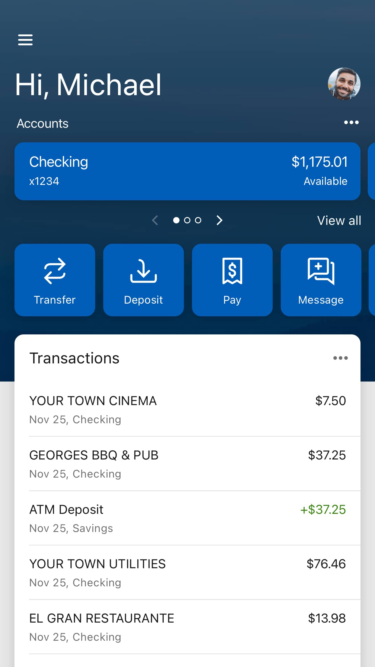 Commercial Bank App