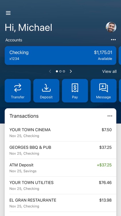 Commercial Bank App
