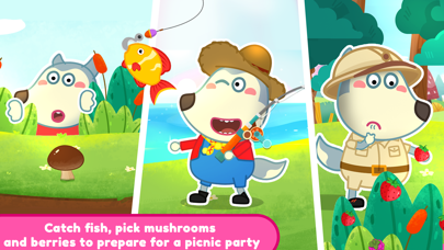 Wolfoo Family Picnic Adventure Screenshot