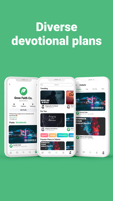 Grow: Christian Social App Screenshot