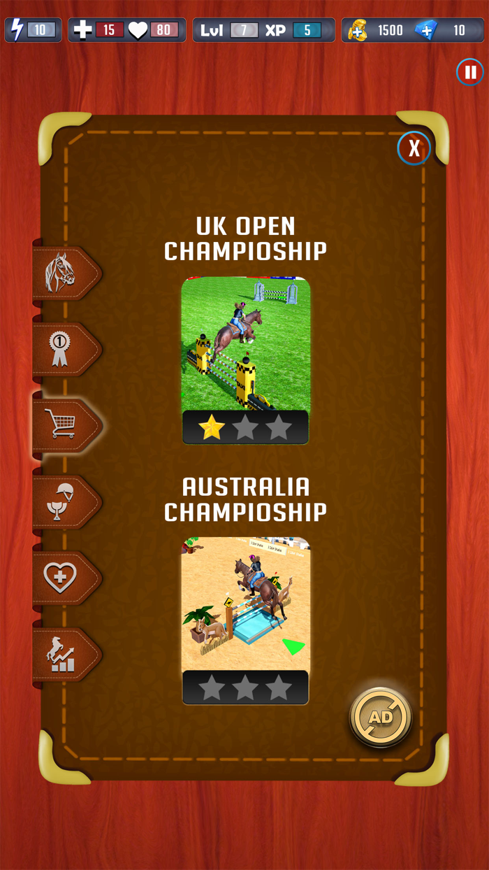 Horse Racing Game Rival Star