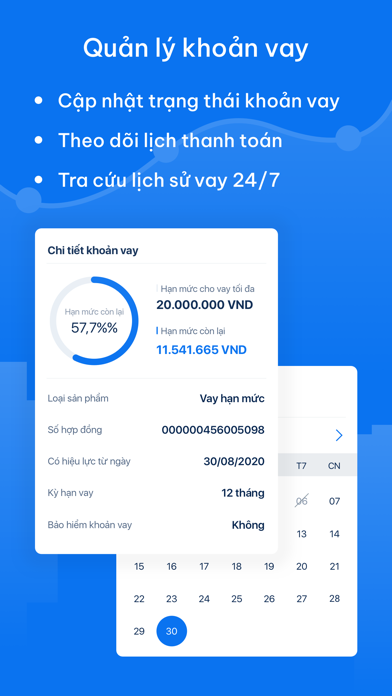 Mcredit - Tài chính thông minh Screenshot