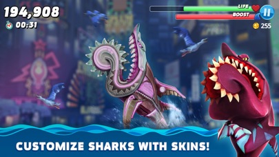 Screenshot from Hungry Shark World