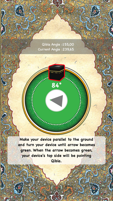 Screenshot #2 pour Qibla Boussole - Kaaba Compass