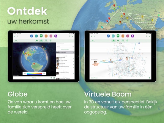 MobileFamilyTree 10 iPad app afbeelding 6