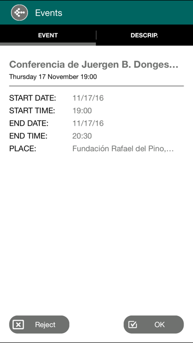 Fundación Rafael del Pino Screenshot