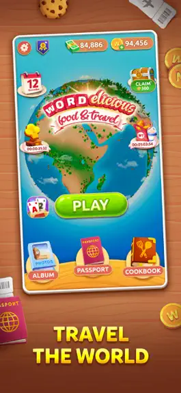 Game screenshot Wordelicious: Food & Travel mod apk