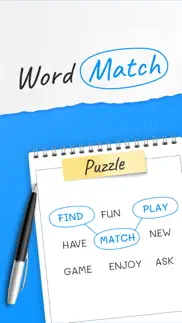 word match: association puzzle iphone screenshot 1