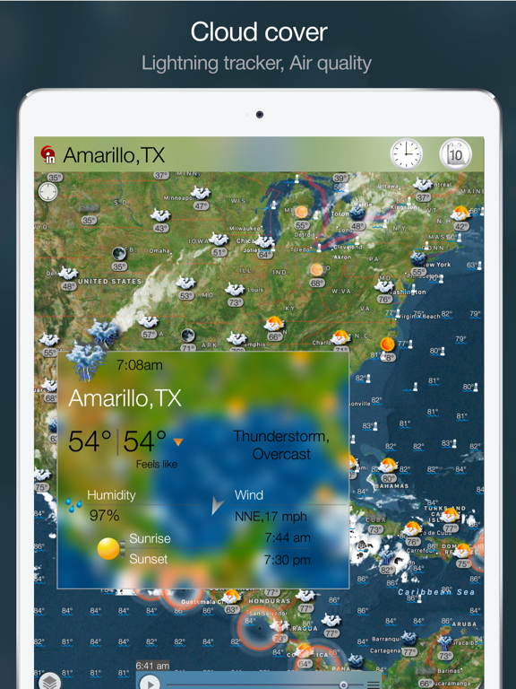 eWeather HD - Weather & Alerts iPad screenshot 8 - Weather app