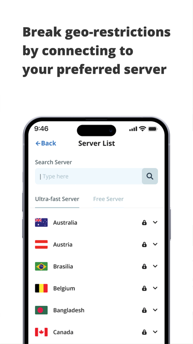 VPNWorldWide Screenshot