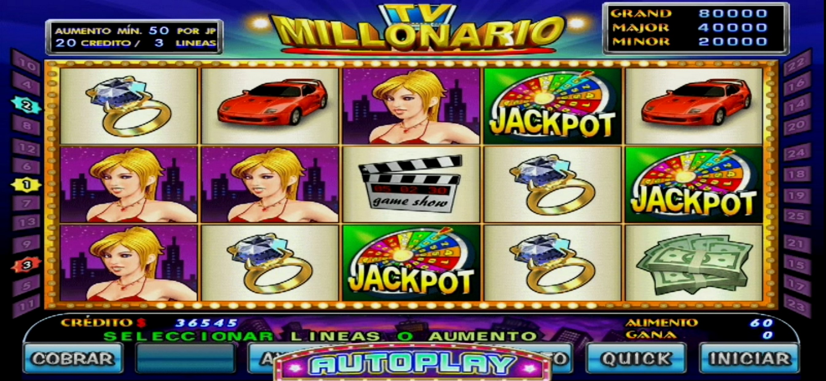 TV Milionario Video Slot