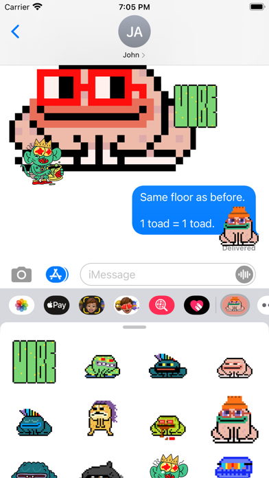 Screenshot #2 pour CrypToadz Stickers
