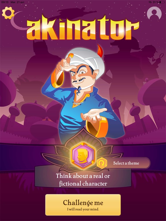 Screenshot #1 for Akinator VIP