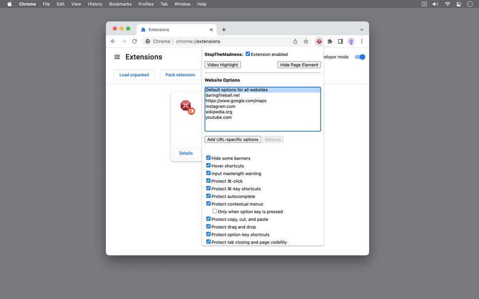 #10. StopTheMadness (macOS) Podle: Jeff Johnson