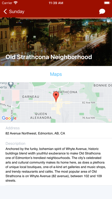 Travel Alberta - Itineraries Screenshot