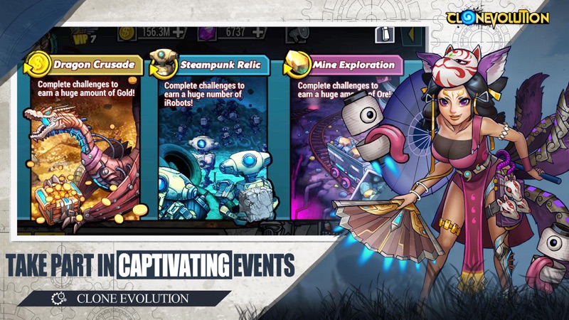 Clone Evolution: Cyber War screenshot 1