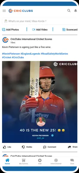 Game screenshot CricClubs apk