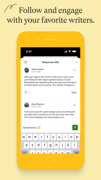 Medium: Read & Write Stories Screenshot