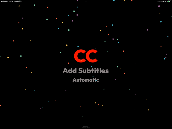 Subtitles AI Video and Audio