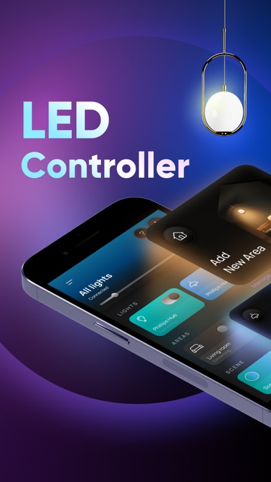 Led Light Controller - Hue App Screenshot