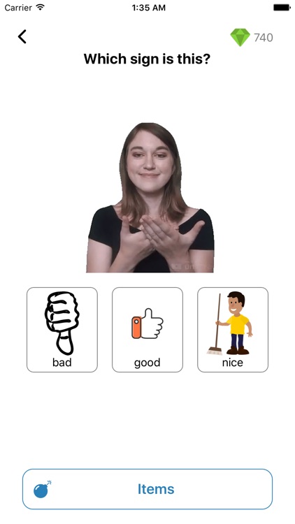 ASL Sign Language Pocket Sign