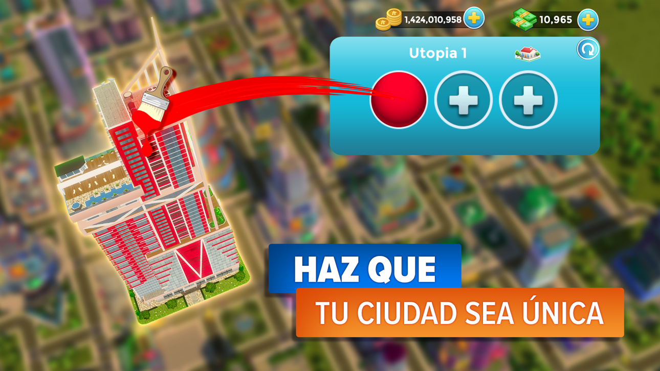 Citytopia® Build Your Own City iOS Mod IPA screenshot 6 - iOS game interface
