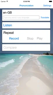 pronunciation iphone capturas de pantalla 1
