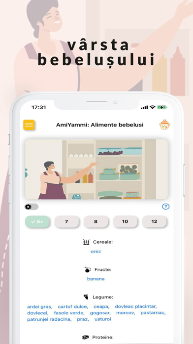 AmiYammi: Alimente bebelusi Screenshot