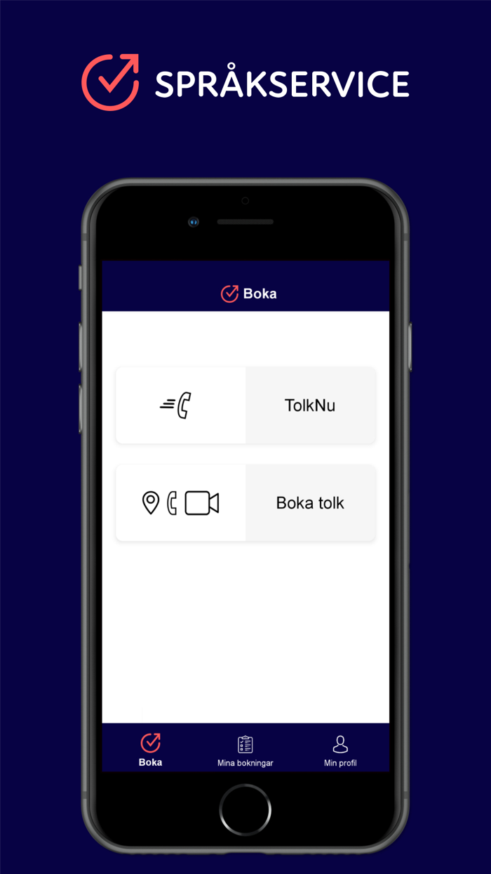 Boka tolk hos Språkservice