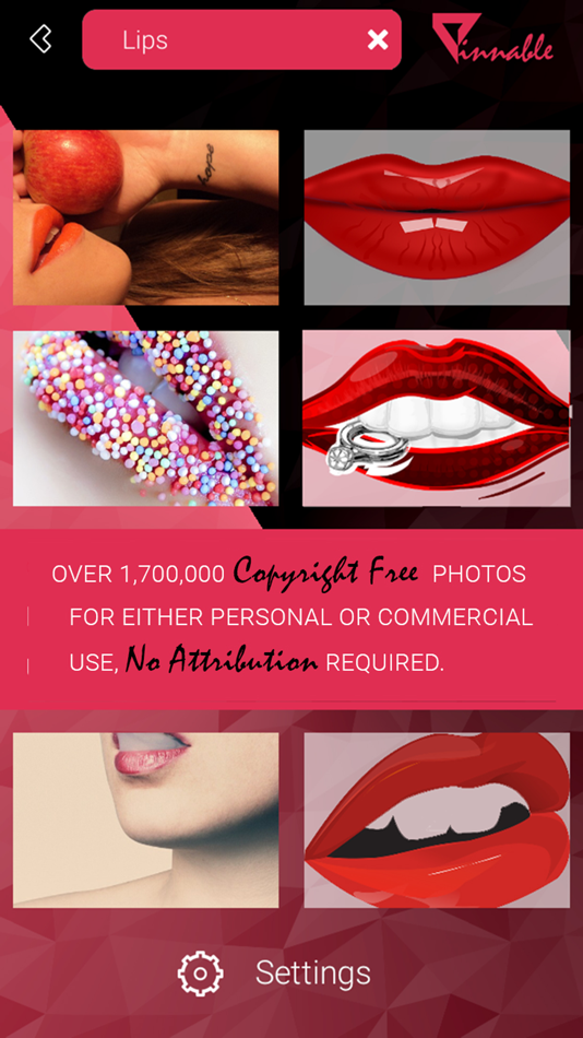 #1. Pinnable+, Pins & Photo Editor (iOS) Podle: Excel Heritage Group, Inc.