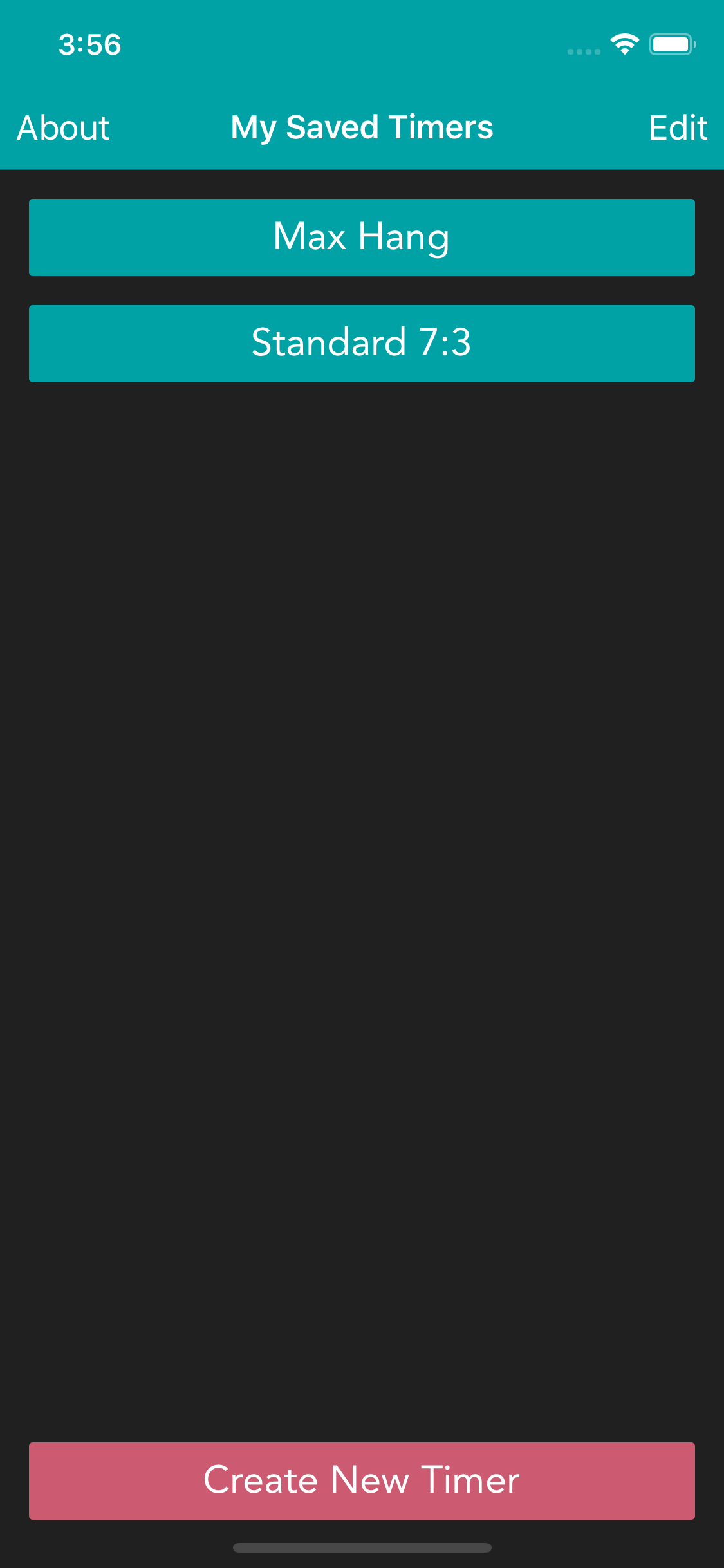 HangTime - a hangboarding app screenshot 6
