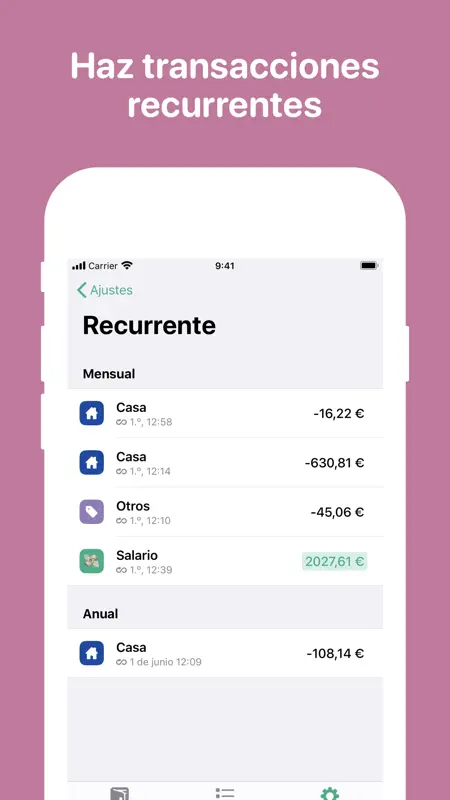 Fin - Budget Tracker screenshot 7 of 9