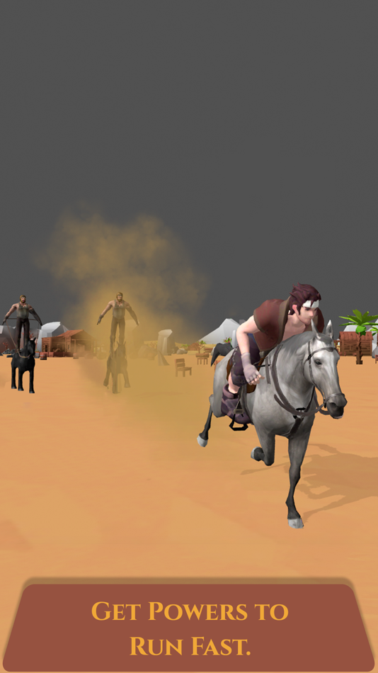 #4. Wild West - Horse Chase Games (iOS) 由: Shiv Technolabs Private Limited