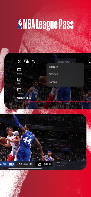‎NBA: Live Games & Scores תמונות מסך