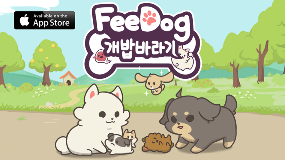 #1. FeeDog - Raising Puppy (iOS) By: QKINGGAMES