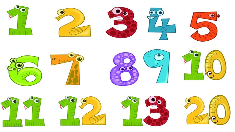 1 2 3 Words Flash Cards