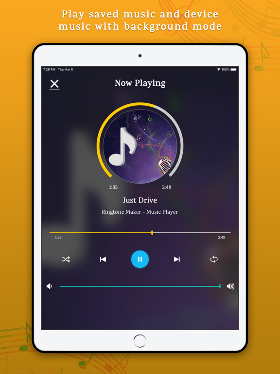 Ringtone Maker for iPhones iPad screenshot